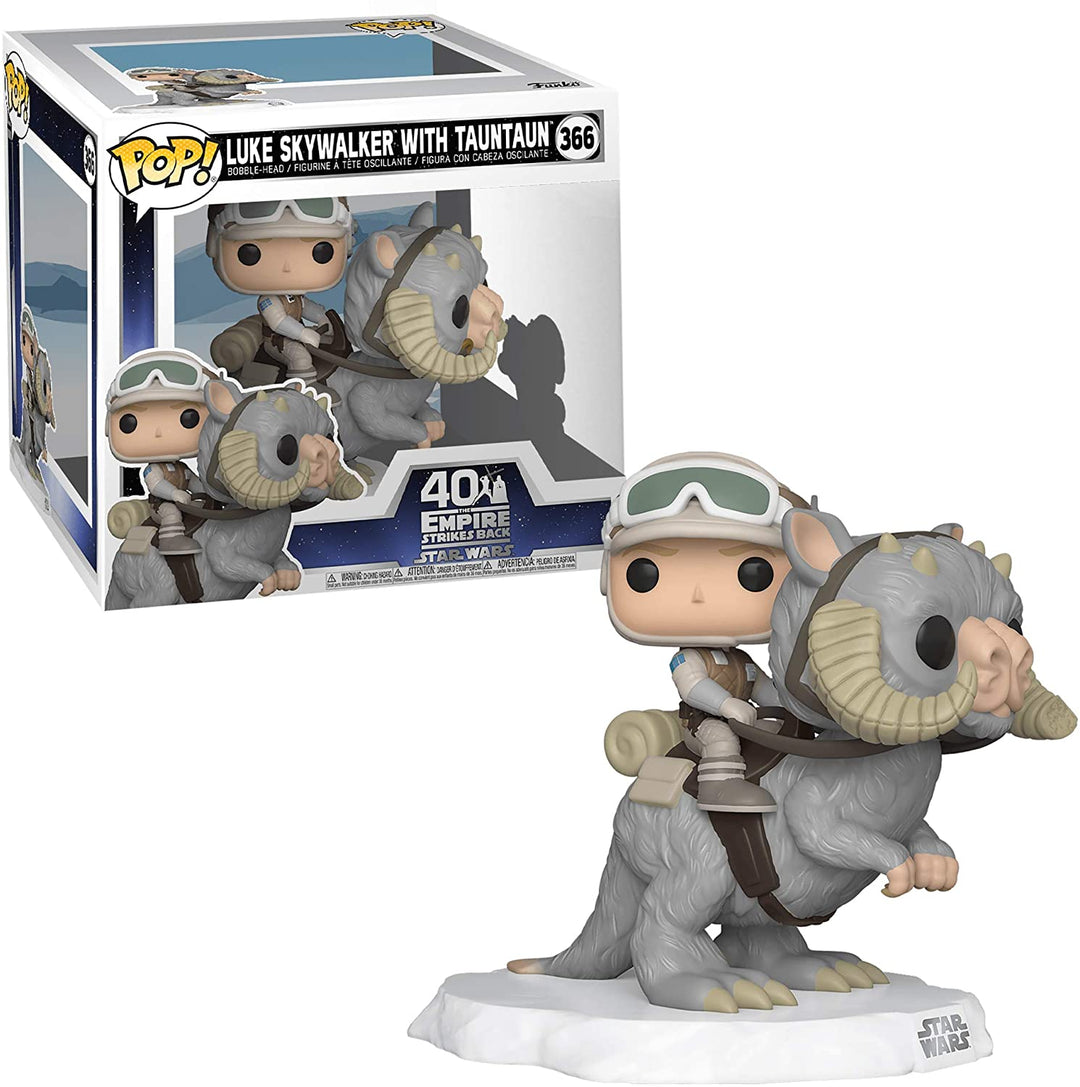 40 L&#39;Empire contre-attaque Star Wars Luke Skywalker avec Tauntaun Funko 46764 Pop! Vinyle #366