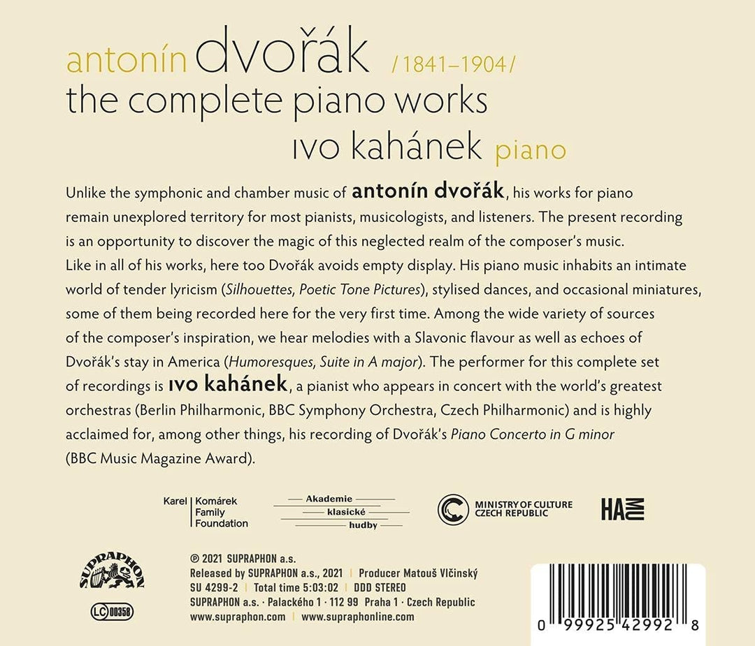 The complete piano works [Audio CD]