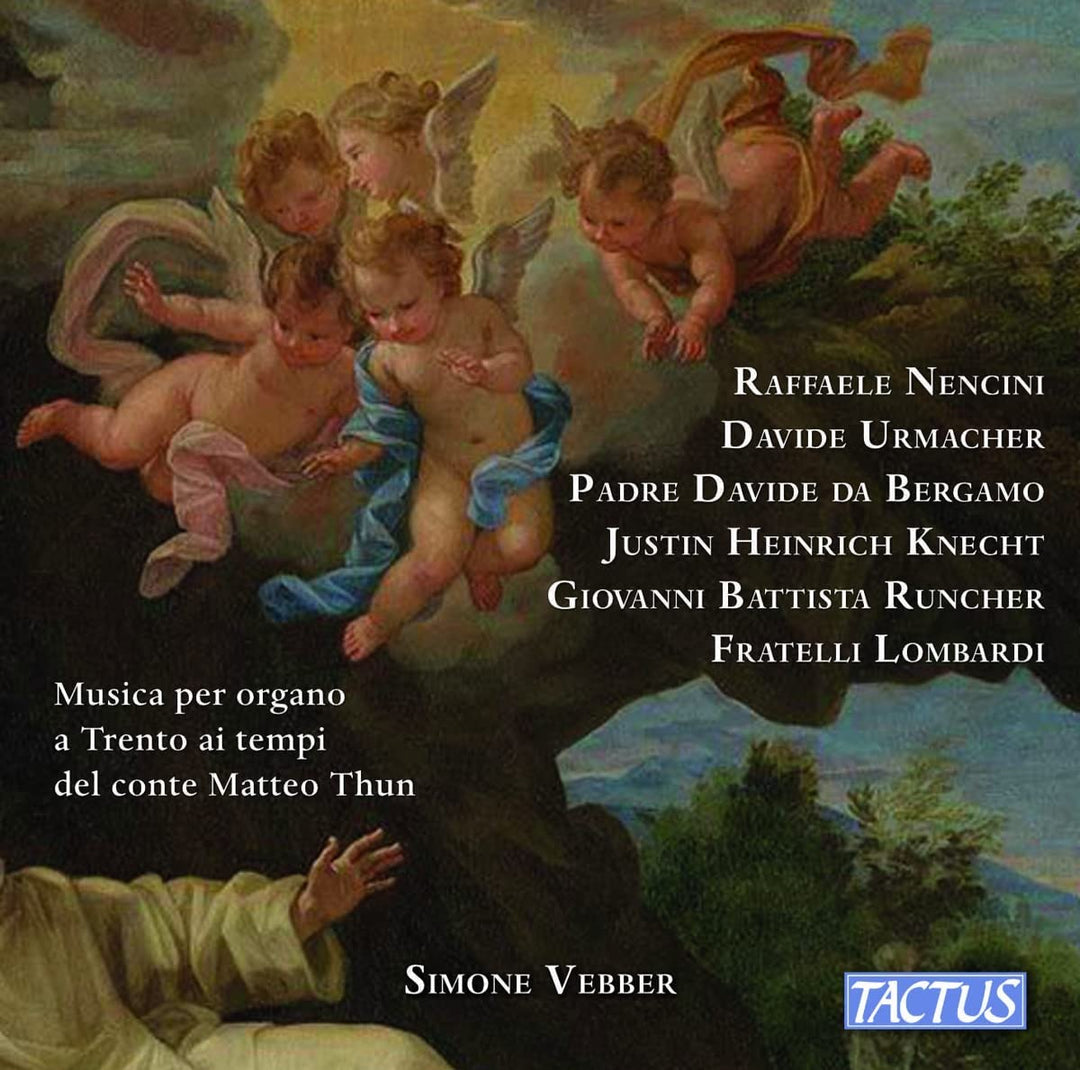 Organ Music In Trento [Simone Vebber] [Tactus: TC 770001] [Audio CD]