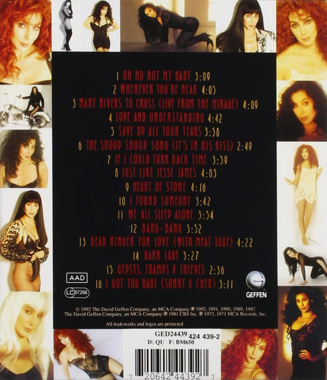 Cher's Greatest Hits: 1965-1992 - Cher [Audio CD]