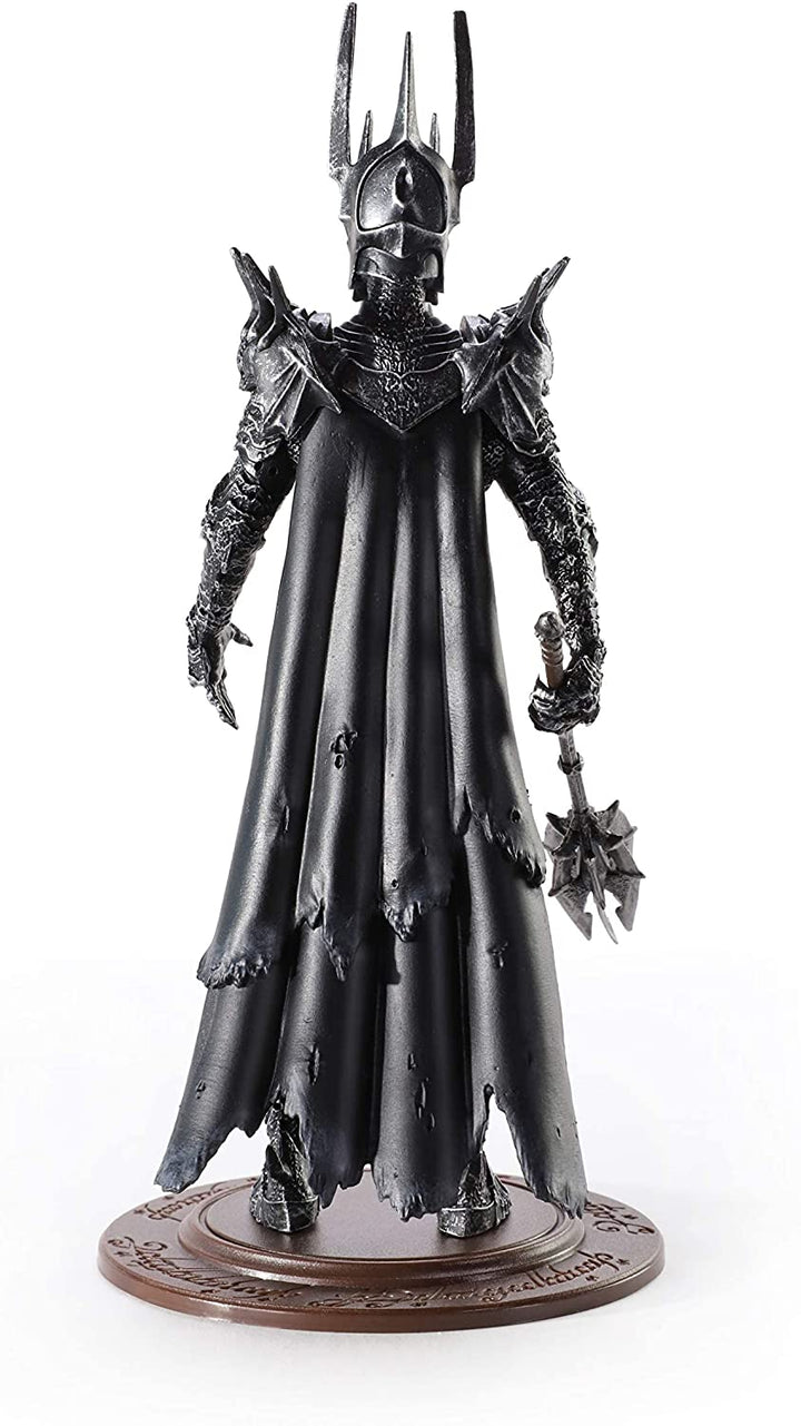 The Noble Collection LoTR Bendyfigs Sauron - Officially Licensed 19cm (7.5 inch) Lord Of The Rings Bendable Posable Collectable Doll Figures With Stand