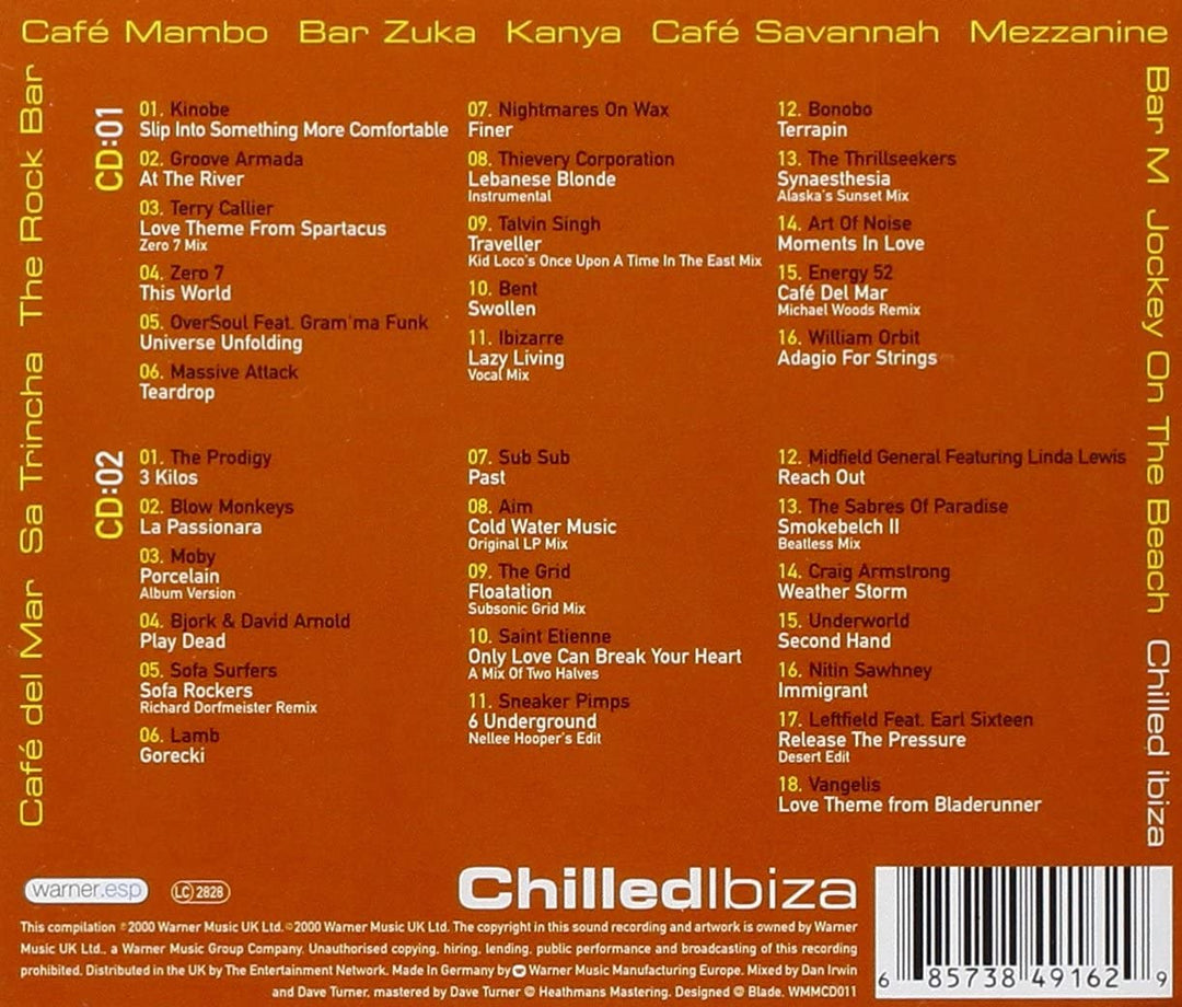 Chilled Ibiza: Experience the Ultimate Sunset Mix [Audio CD]