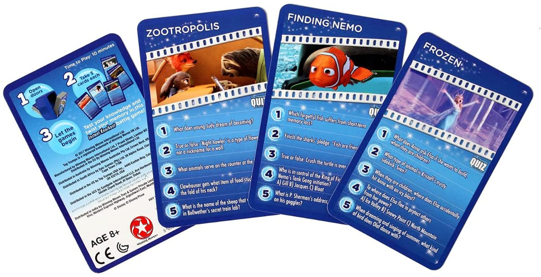 Jeu de quiz Disney Classic Top Trumps