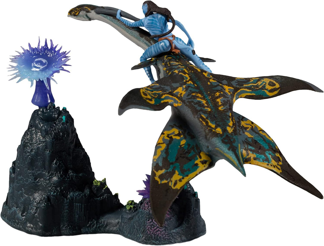 McFarlane Toys, Disney Avatar, World of Pandora Neteyam and Ilu Avatar Movie Acttion Figure Set