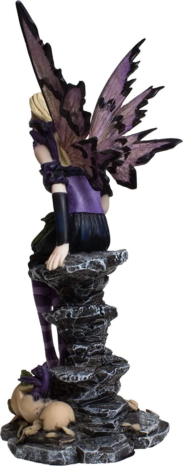 Nemesis Now Amethyst and Hatchlings Fairy Figurine 25.5cm