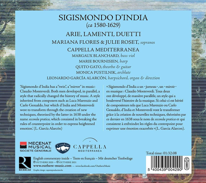 Sigismondo dIndia: Lamenti & sospiri [Audio CD]