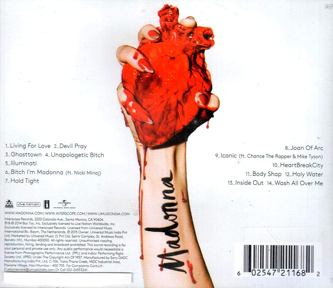 Rebel Heart [Audio CD]