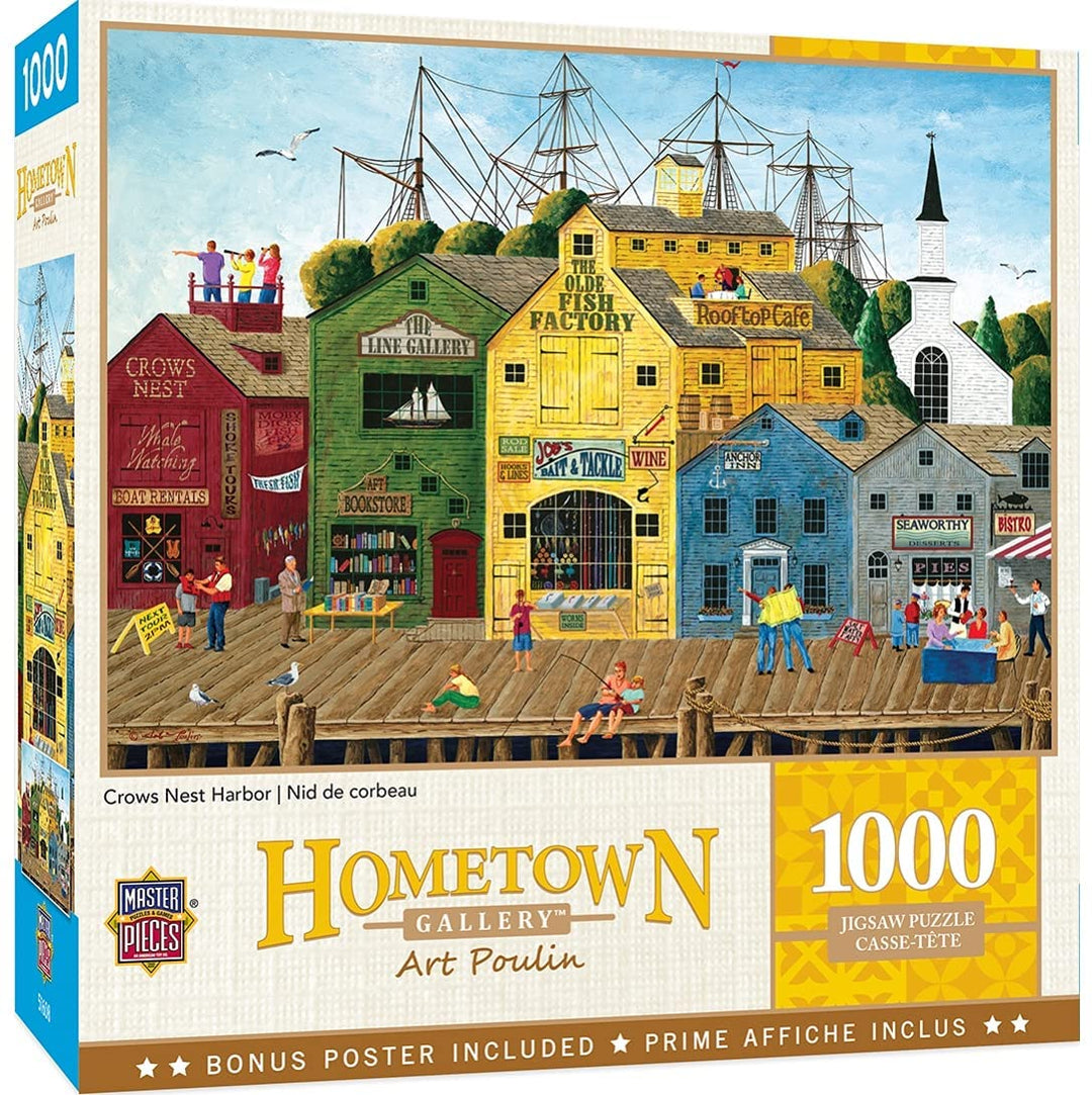 1000 Piece Jigsaw Puzzle for Adult, Family, Or Kids - Ladium Bay by Masterpieces