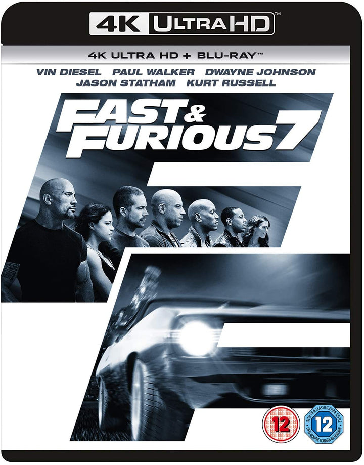 Furious 7 - Action/Thriller [Blu-Ray]