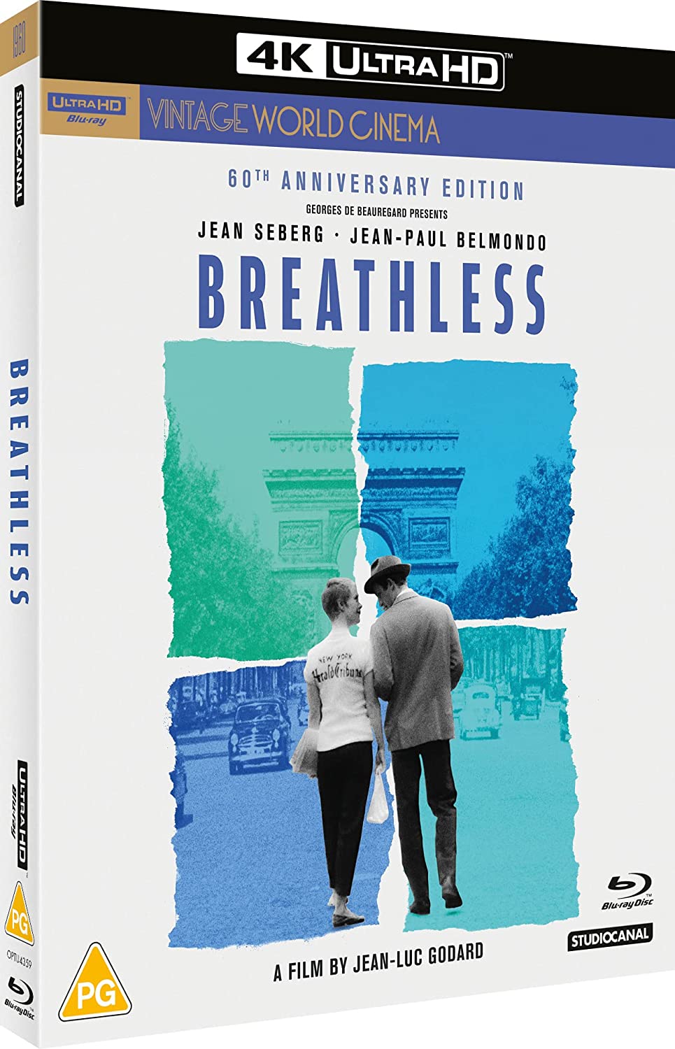 Breathless (60th Anniversary Edition) [Blu-ray] [2021] - [Blu-ray]