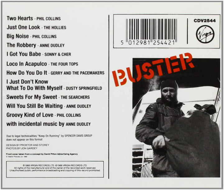 Buster (1988) [Audio CD]