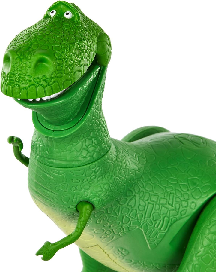 Disney Pixar Toy Story Toys, Moving & Talking Rex Dinosaur Figure, Roarin’ Laughs