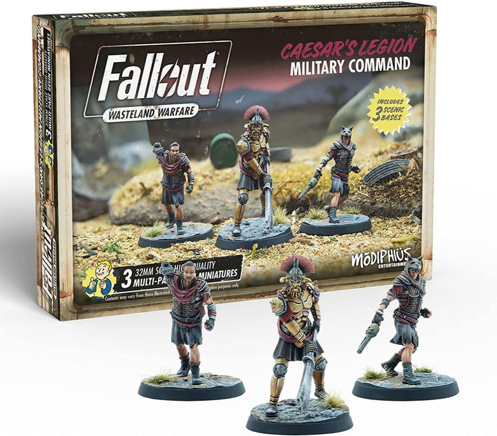 Modiphius Entertainment Fallout Wasteland Warfare Caeser's Legion Military Comma