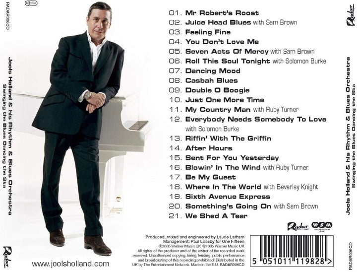 Jools Holland - Swinging The Blues, Dancing The Ska [Audio CD]