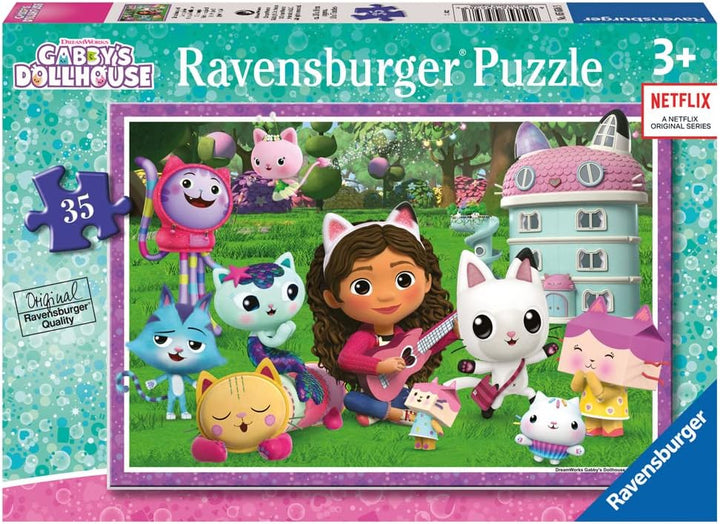 Ravensburger Gabby’s Dollhouse Jigsaw Puzzles for Kids Age 3 Years Up - 35 Piece