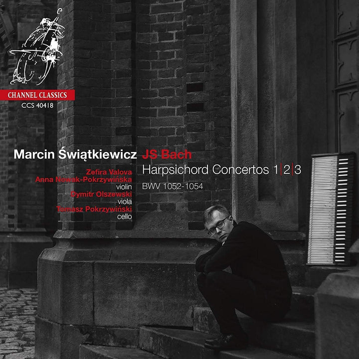 Marcin wiatkiewicz - J.S. Bach: Harpsichord Concertos 1, 2 & 3 BWV 1052 - 1054 [Audio CD]