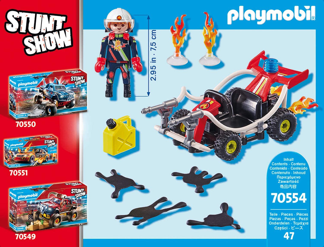 Playmobil 70554 Quad de feu de cascades pour enfants de 4 à 10 ans