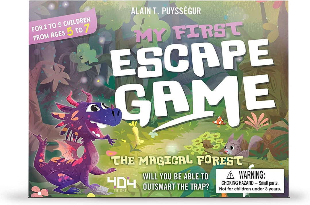 404 Games | My First Escape Game: The Magical Forest | Board Game | Ages 5-7 | 2