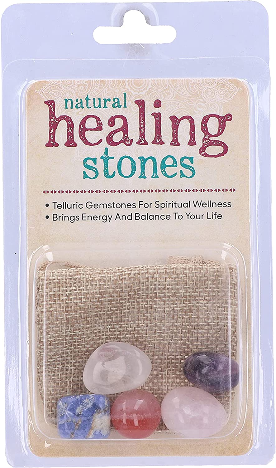 Nemesis Now Natural Healing Stones, Multi Coloured, One Size