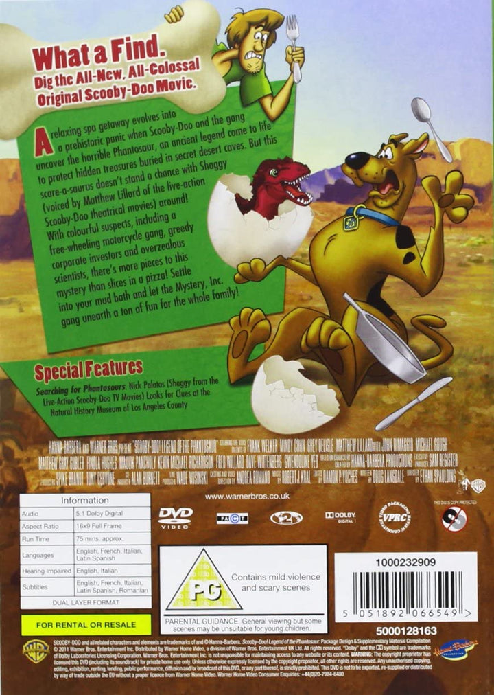 Scooby-Doo: Legend Of The Phantosaur [2011] - Mystery [DVD]