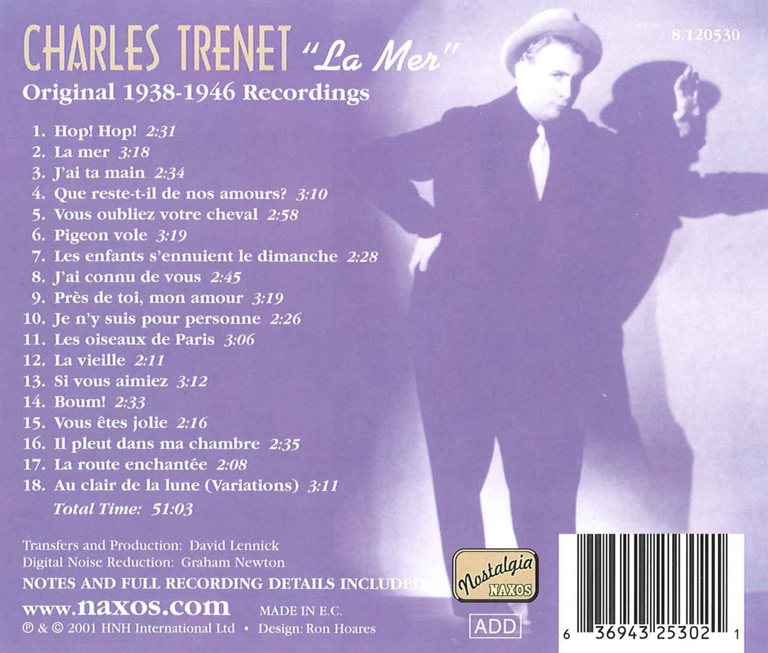 La Mer - Trenet, Charles [Audio CD]