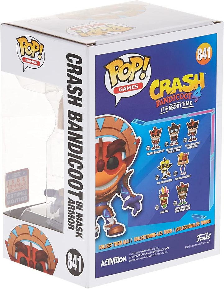 Crash Bandicoot Exclusive Funko 55923 Pop! Vinyl #841