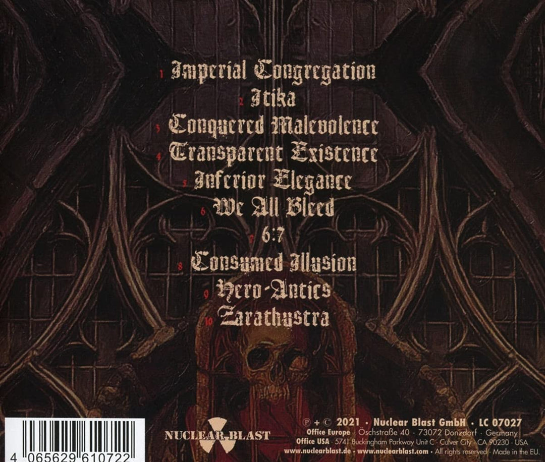 Blood Red Throne - Imperial Congregation [Audio CD]