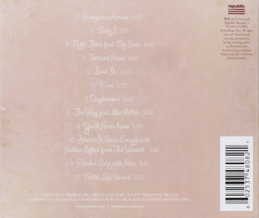 Yours Truly - Ariana Grande [Audio CD]