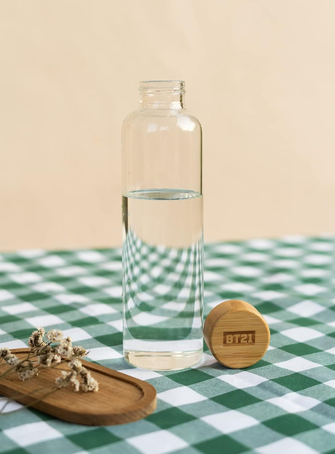 Grupo Erik Unisex youth BT21 Official Merchandise Chimmy Glass Water Bottle