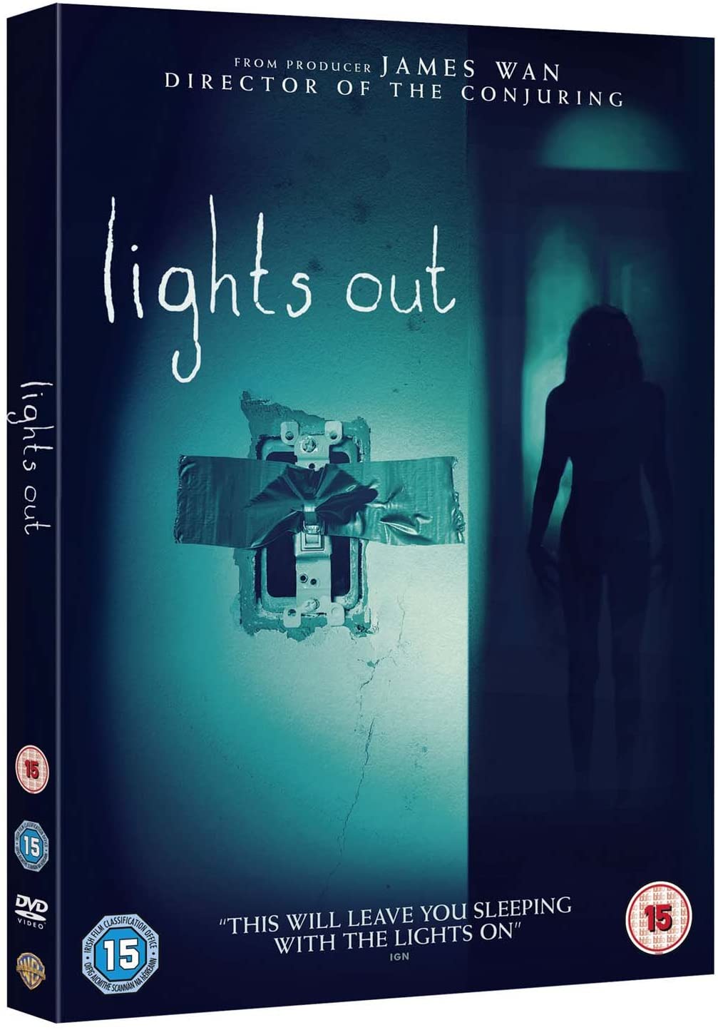 Lights Out [DVD] [Includes Digital Download] [2016]