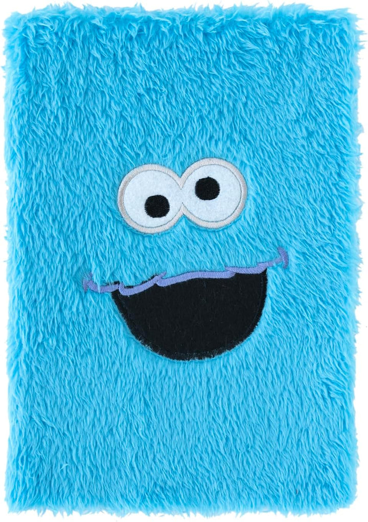 Sesame Street Cookie Monster A5 Notebook Plush Cover | A5 Journal