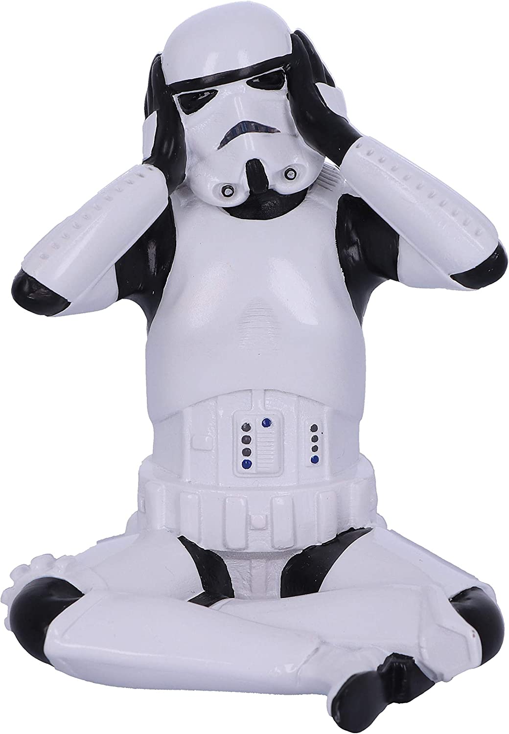 Nemesis Now B4893P9 Original Stormtrooper Three Wise Sci-Fi Hear No Evil, Multicolour, One Size