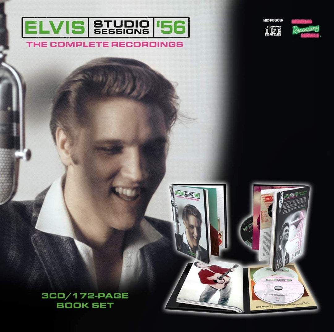 Elvis Studio Sessions 56 - The Complete Recordings 172 Page Book) - Elvis Presley [Audio CD]