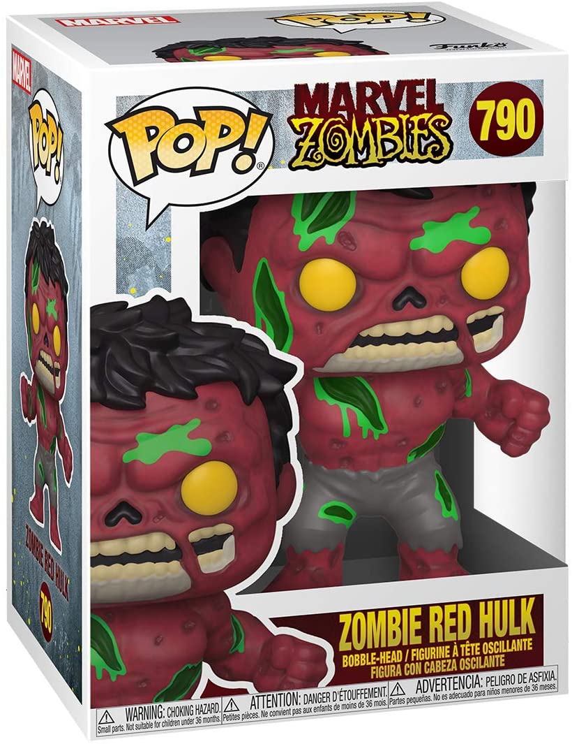 Marvel Zombies Zombie Red Hulk Funko 54474 Pop! Vinyl #790