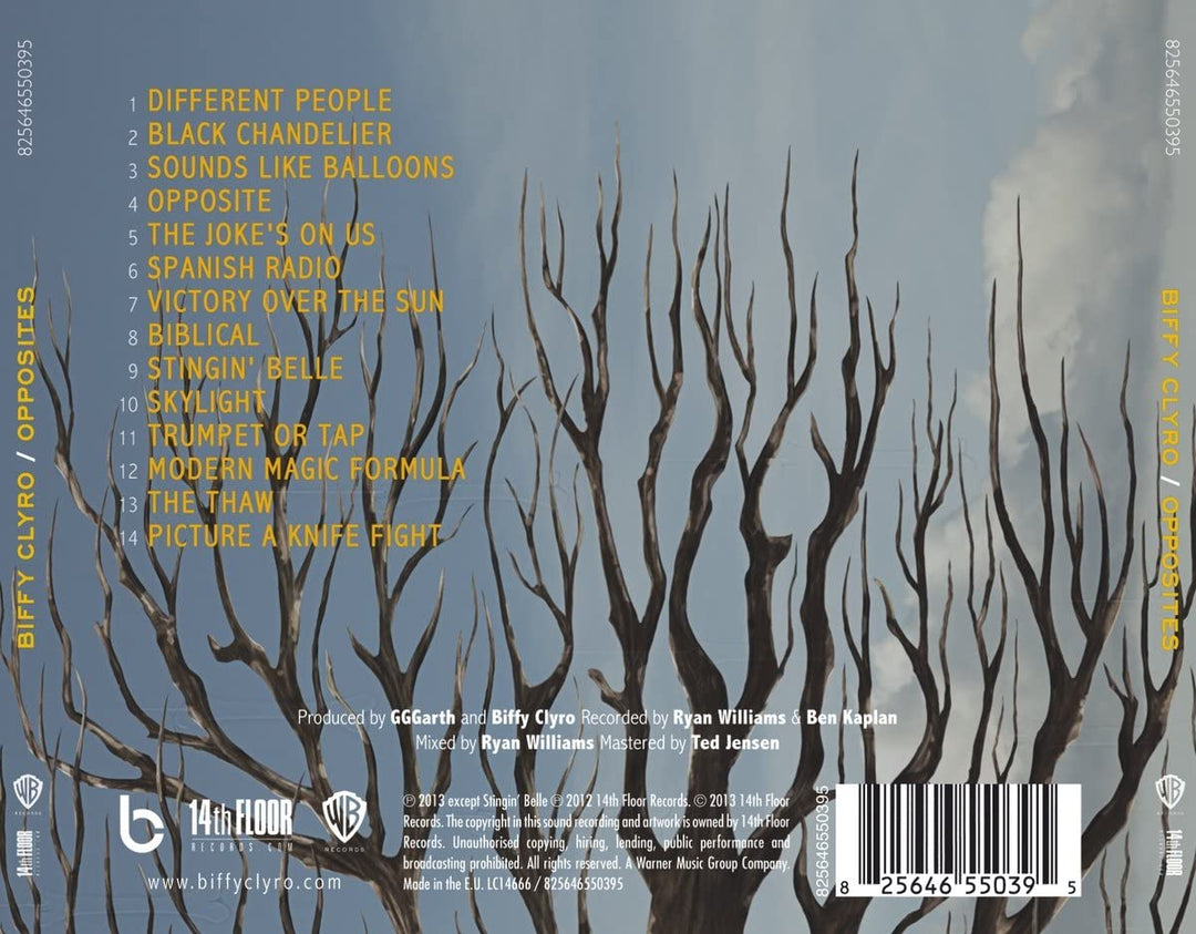 Biffy Clyro - Opposites [Audio CD]