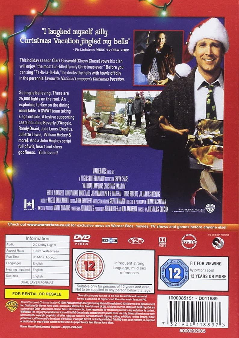 National Lampoon's Christmas Vacation [1989] - Comedy/Slapstick [DVD]
