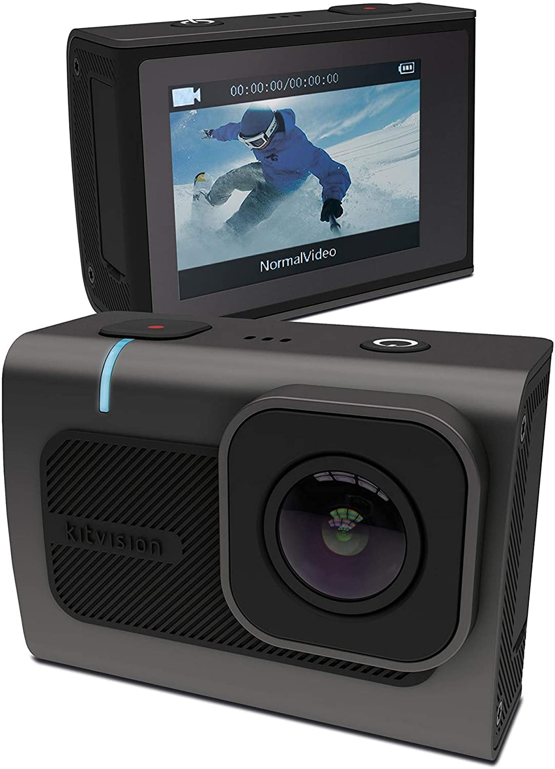 Kitvision Venture 1080p Full HD Action Camera with Wi-Fi, LCD Display and Waterp