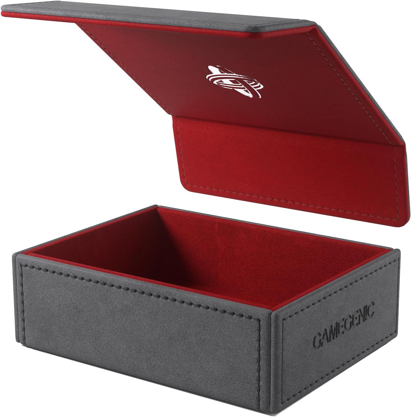Gamegenic Token Keep Gray/Red Premium Chip Box for Board Games 8