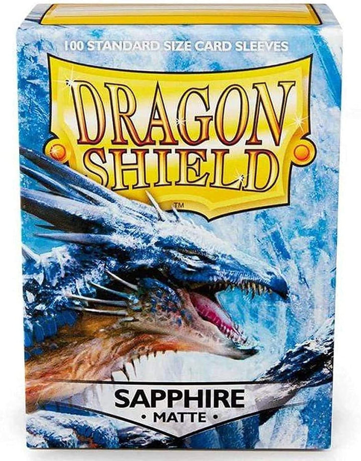 Dragon Shield - Matte Standard Size Sleeves 100Pk - Sapphire