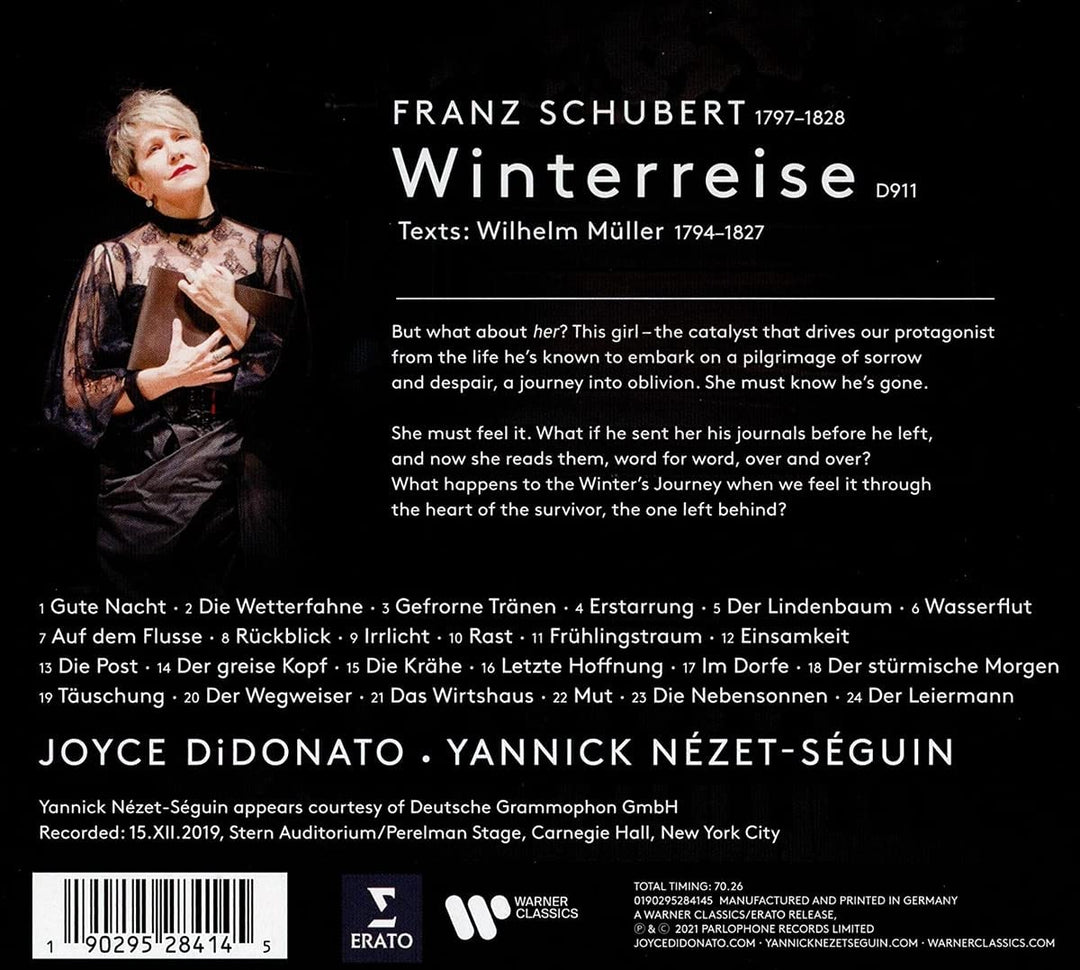 Schubert: Winterreise [Audio CD]