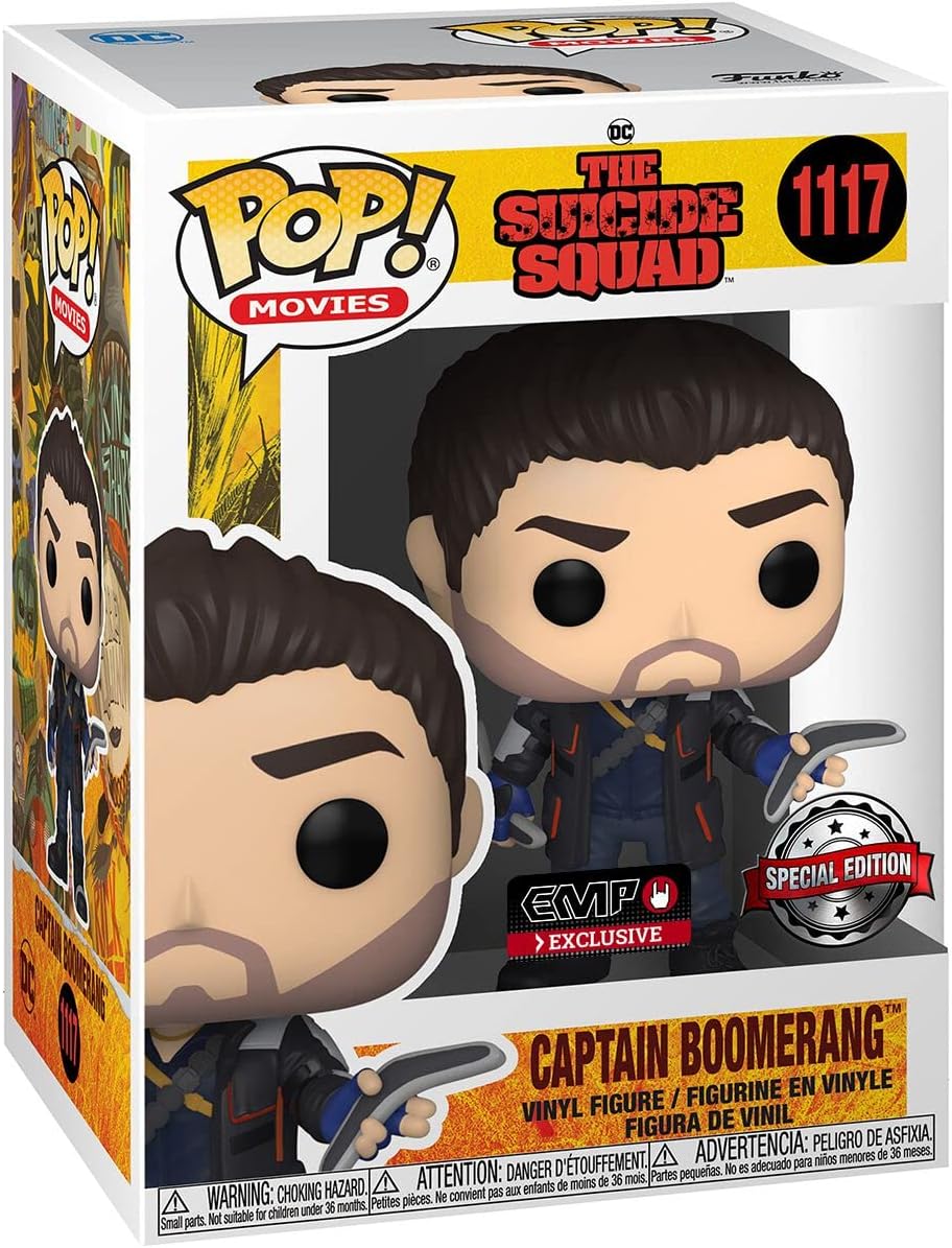 Funko Pop! Movies The Suicide Squad - Captain Boomerang Vinyl Figure (1117) Walmart Exclusive