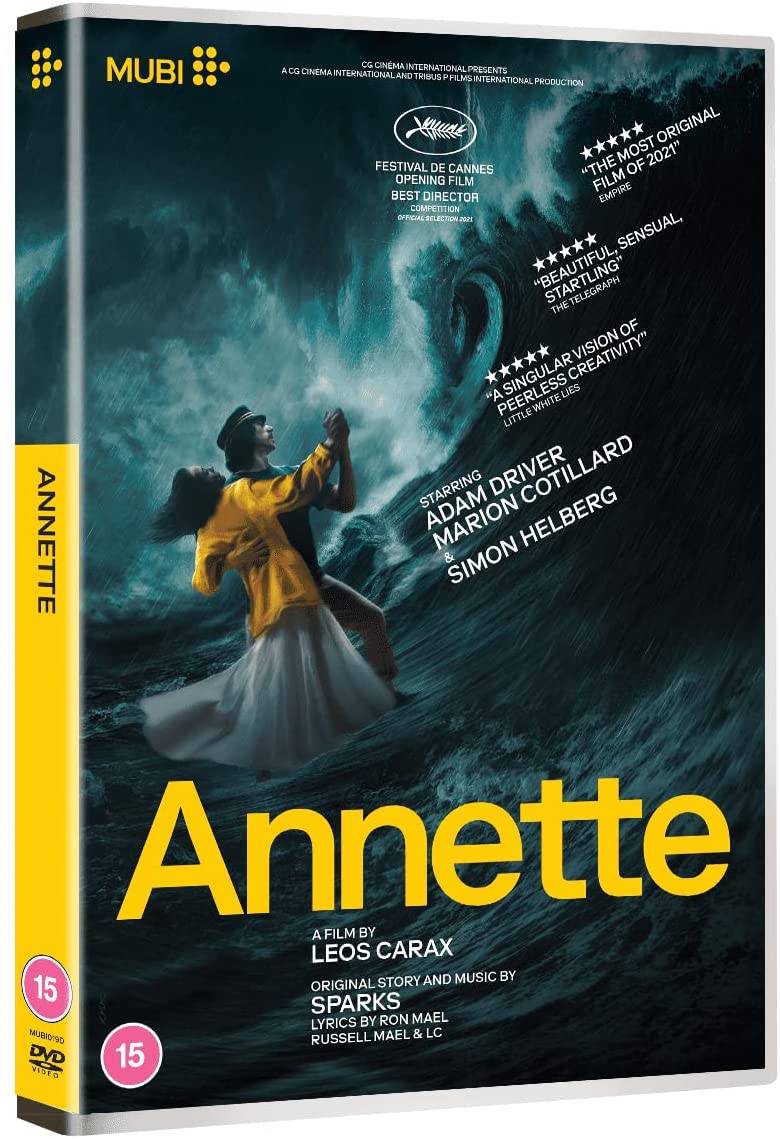 Annette [DVD] [2021] - Musical/Romance [DVD]