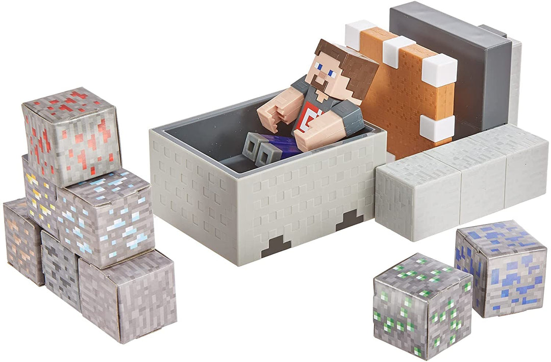 Minecraft Minecart Mayhem Playset