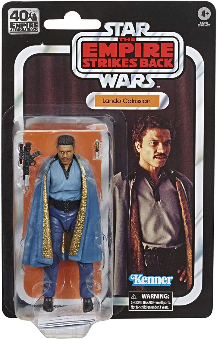 Star Wars The Black Series Lando Calrissian 6-Inch Scale Star Wars: The Empire Strikes Back 40th Anniversary Collectible Action Figure