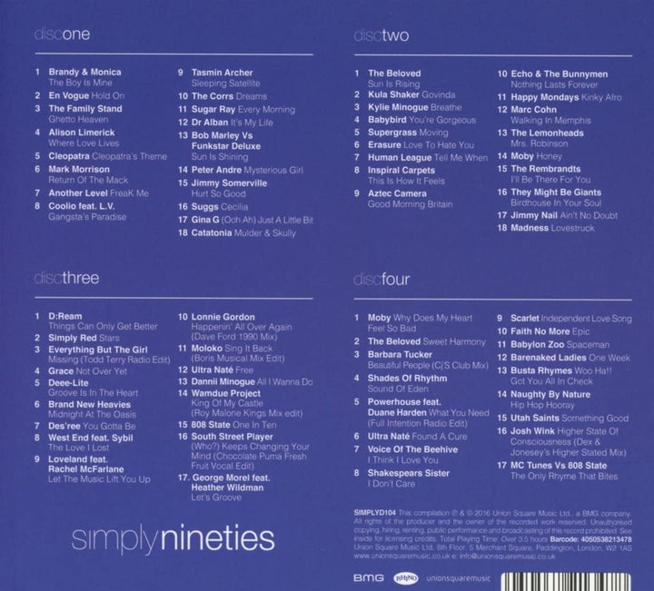 Simply Nineties [Audio CD]