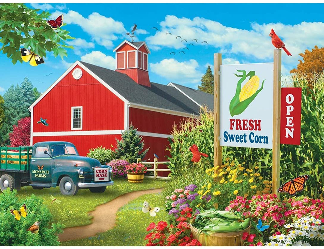 MasterPieces 750 Piece Jigsaw Puzzle for Adult, Family, Or Kids - Country Heaven