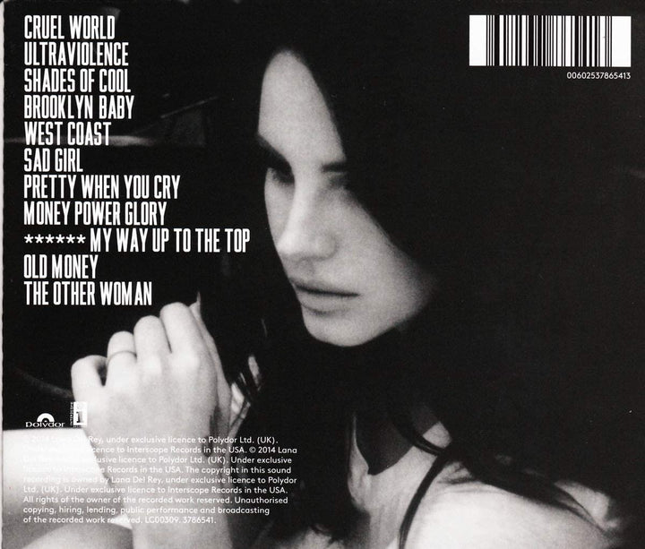 Ultraviolence - Lana Del Rey [Audio CD]