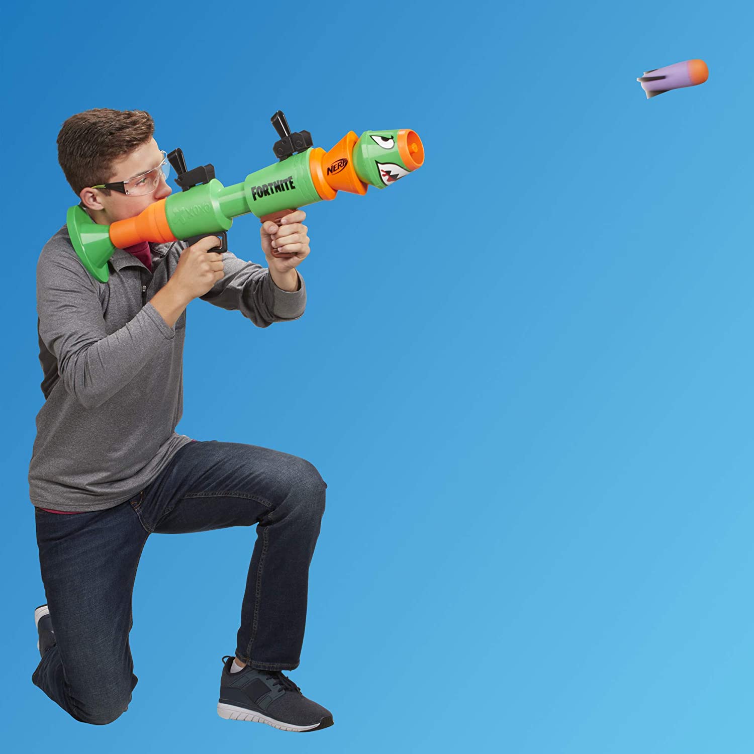 Nerf Fortnite RL Blaster - Foam Rocket Launcher Inspired by Video Game