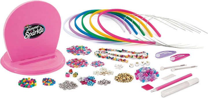 Shimmer and Sparkle 65595 Shimmer N Sparkle Make Your own Beaded Headbands and Barrettes Hair Accessories
