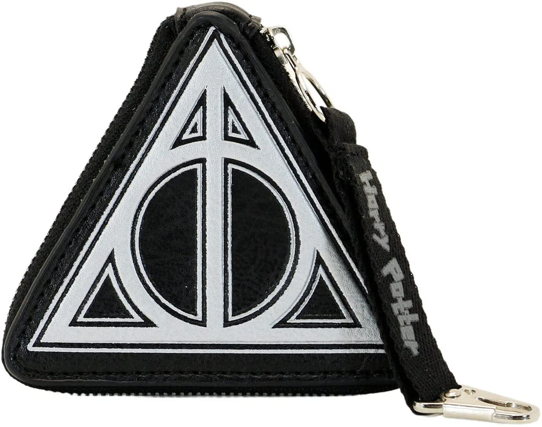 Harry Potter Hallows-Triangular Coin Purse, Black